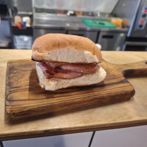 Dry Cured Bacon Butty