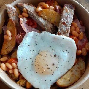 Breakfast Loaded Fries