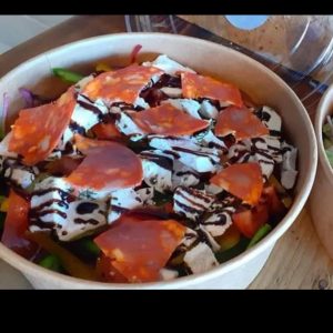 Chicken and Chorizo Salad