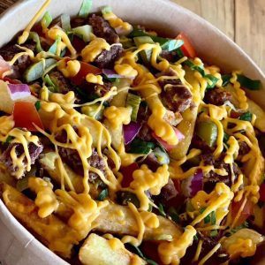Loaded Cheeseburger Fries