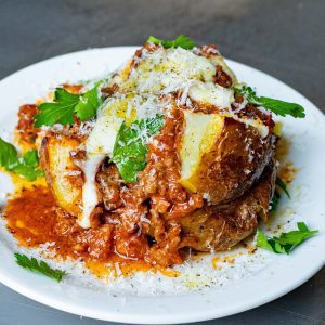 Bolognese Jacket Potato
