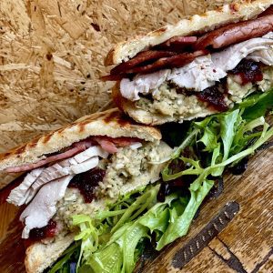 Festive Grilled Cheese Sandwich